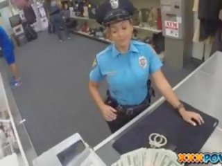 Fucking bewitching Police Officer In My Pawnshop