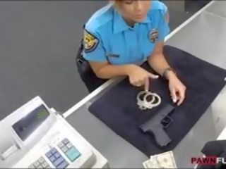 Police Officer Gets Banged By Pawn Man At The Pawnshop