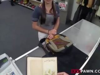 Student Will Do Anything For Cash In The Pawnshop